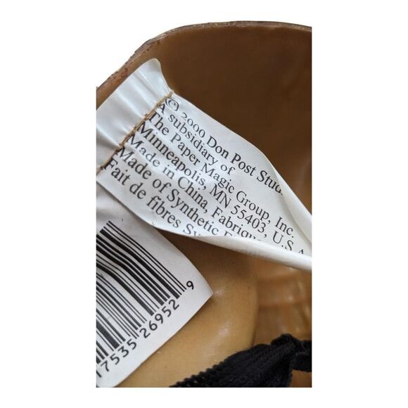 Vintage Don Post Rubber Halloween Mask 1999 2000 Studios Mustache Man Nose Bald - Picture 5 of 7